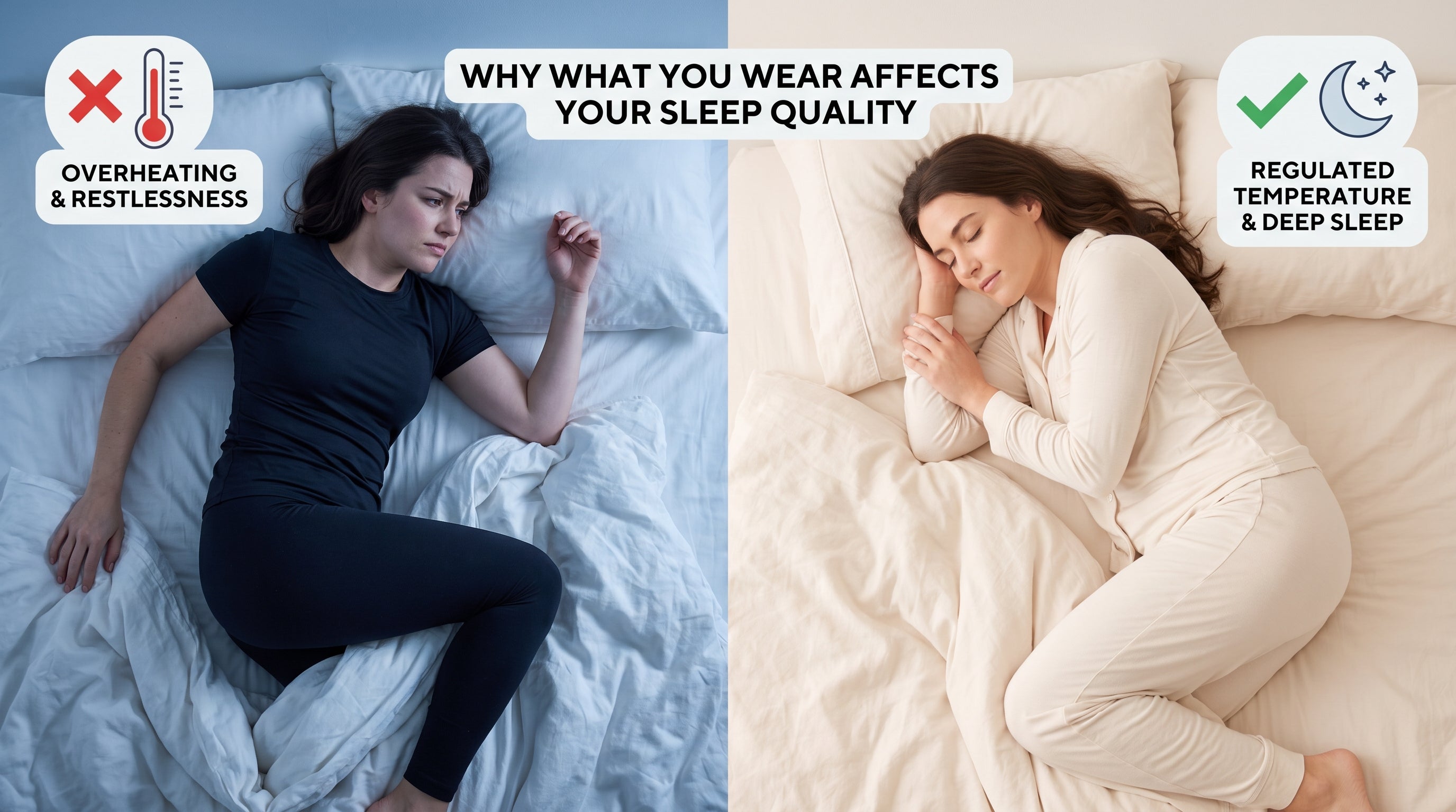 Why What You Wear to Sleep Affects Your Sleep Quality